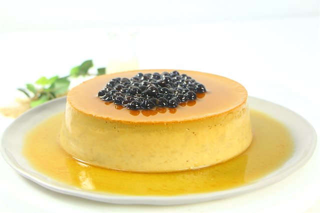 Bánh Flan Trà Sữa Trân Châu Đường Nâu