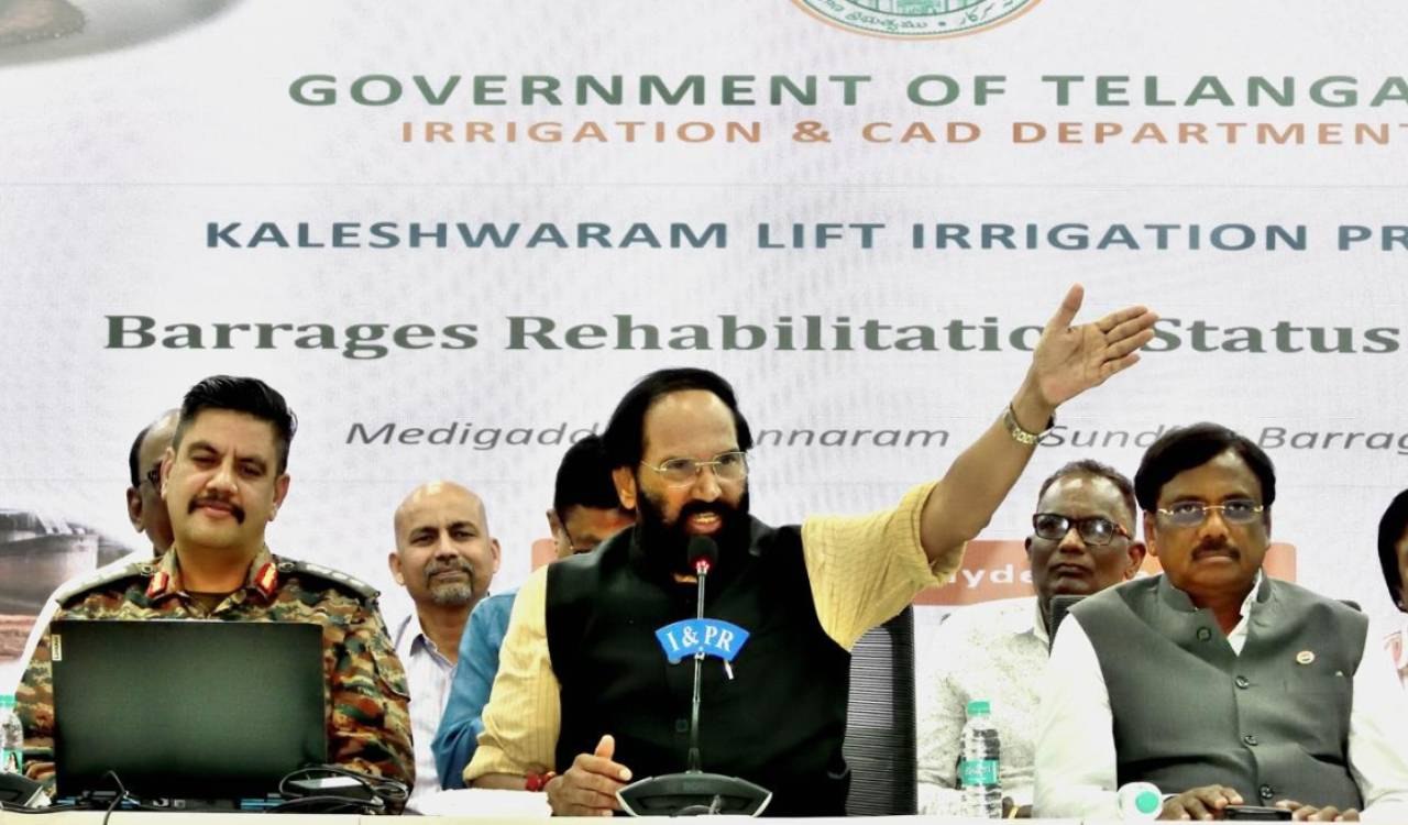 Telangana El Nino Crisis: Uttam Kumar Reddy Blames BRS