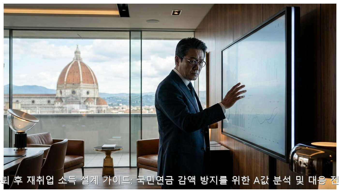 은퇴 후 재취업 소득 설계 가이드: 국민연금 감액 방지를 위한 A값 분석 및 대응 전략 핵심 안내 및 분석 인포그래픽 (4)