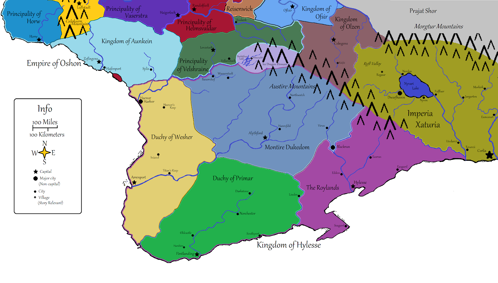 Appendix: Maps, Countries, and Religion - Of Our Own Making | Royal Road