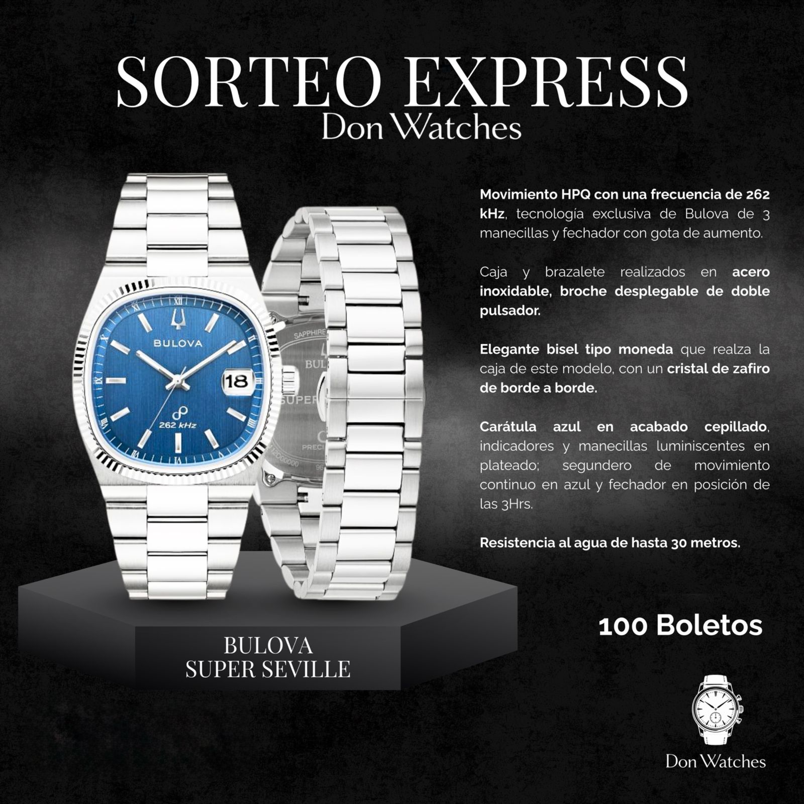 Bulova Super Seville | Sorteo Express