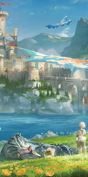 Monster Hunter Stories Twisted Reflection 4K Wallpaper Background