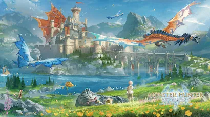 Monster Hunter Stories Twisted Reflection 4K Desktop & Mobile Wallpaper Background