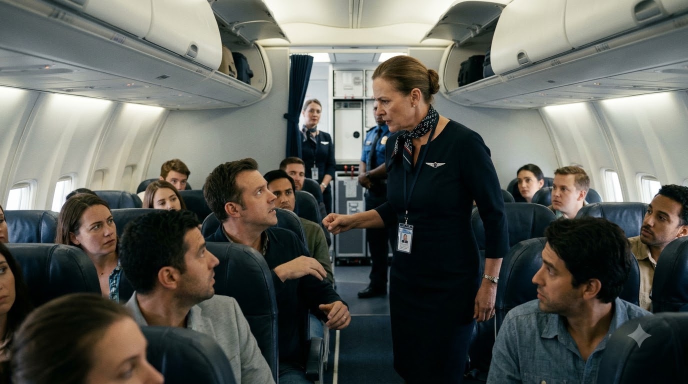 If You Refuse To Move, I Can Have You Escorted Off This Aircraft.