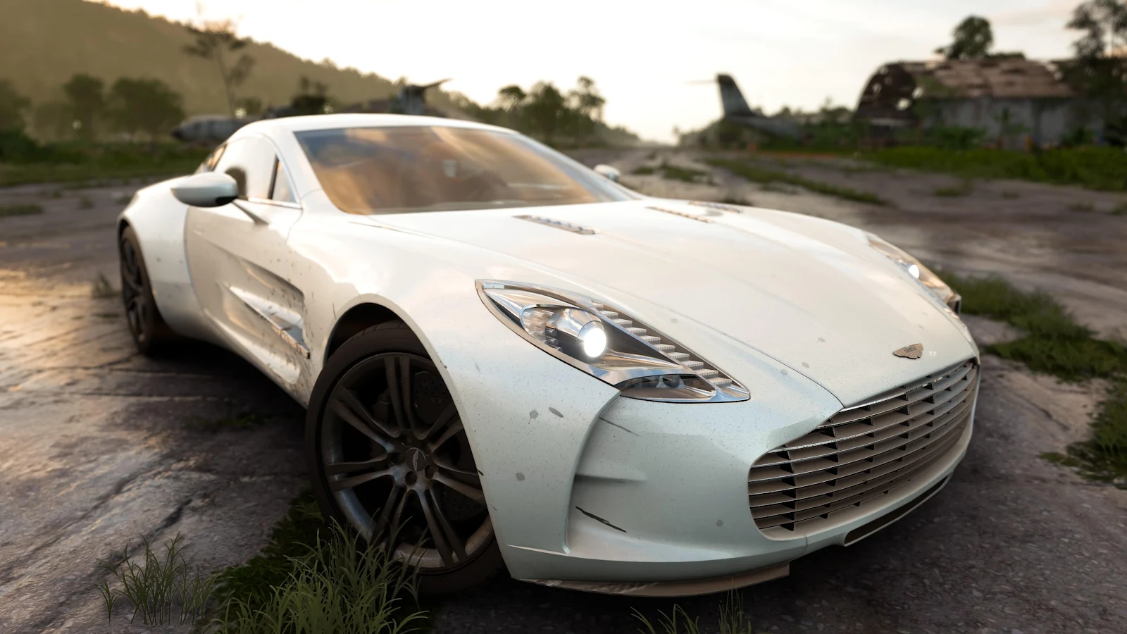 Aston Martin One-77 - Video Game Photography 4K Wallpaper (3840x2160)