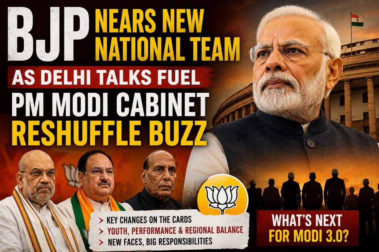 BJP Nears New National Team, Fuels PM Modi Cabinet Reshuffle Buzz