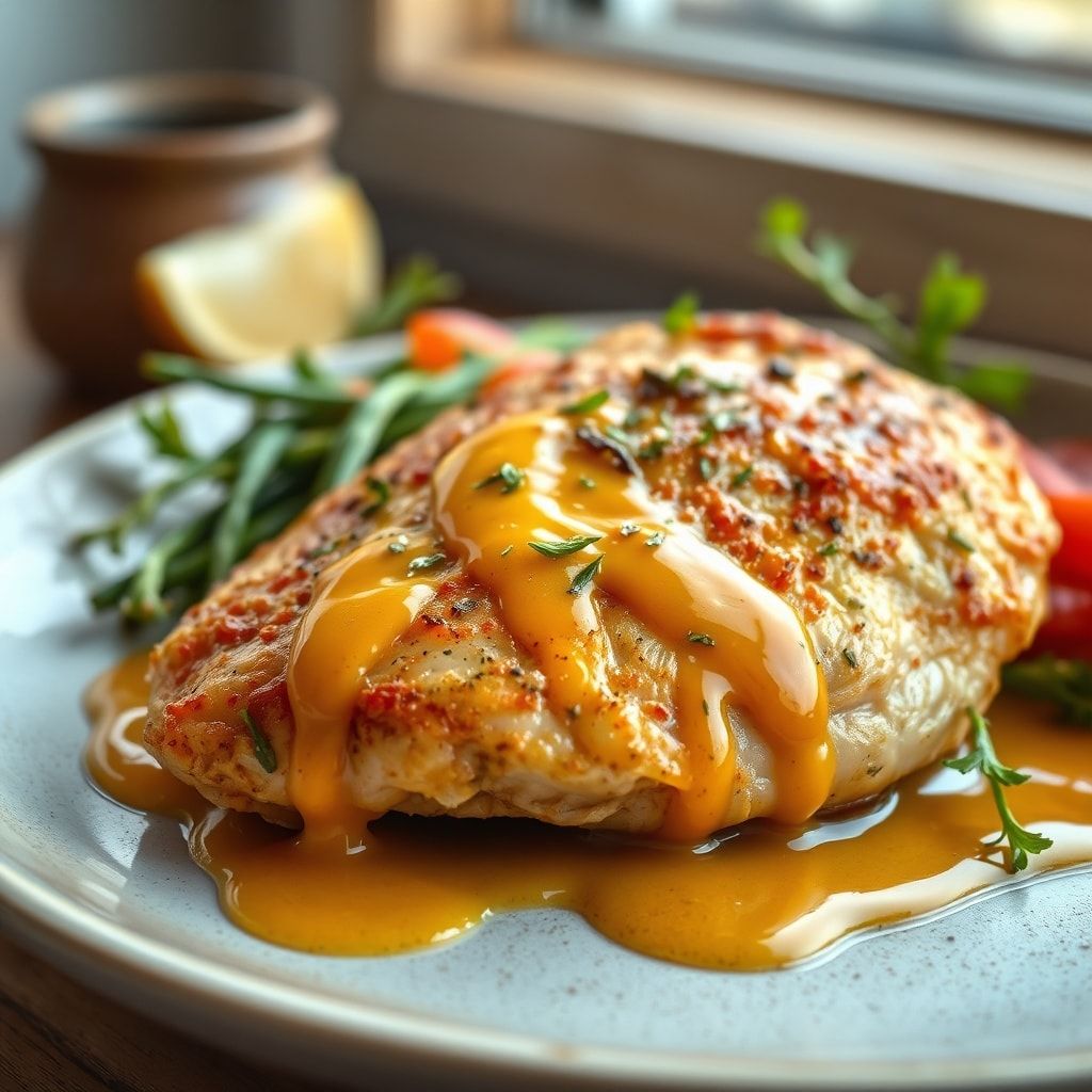 French Mustard Chicken: An Incredible Ultimate Recipe You’ll Love (Easy One-Skillet Dinner) finished