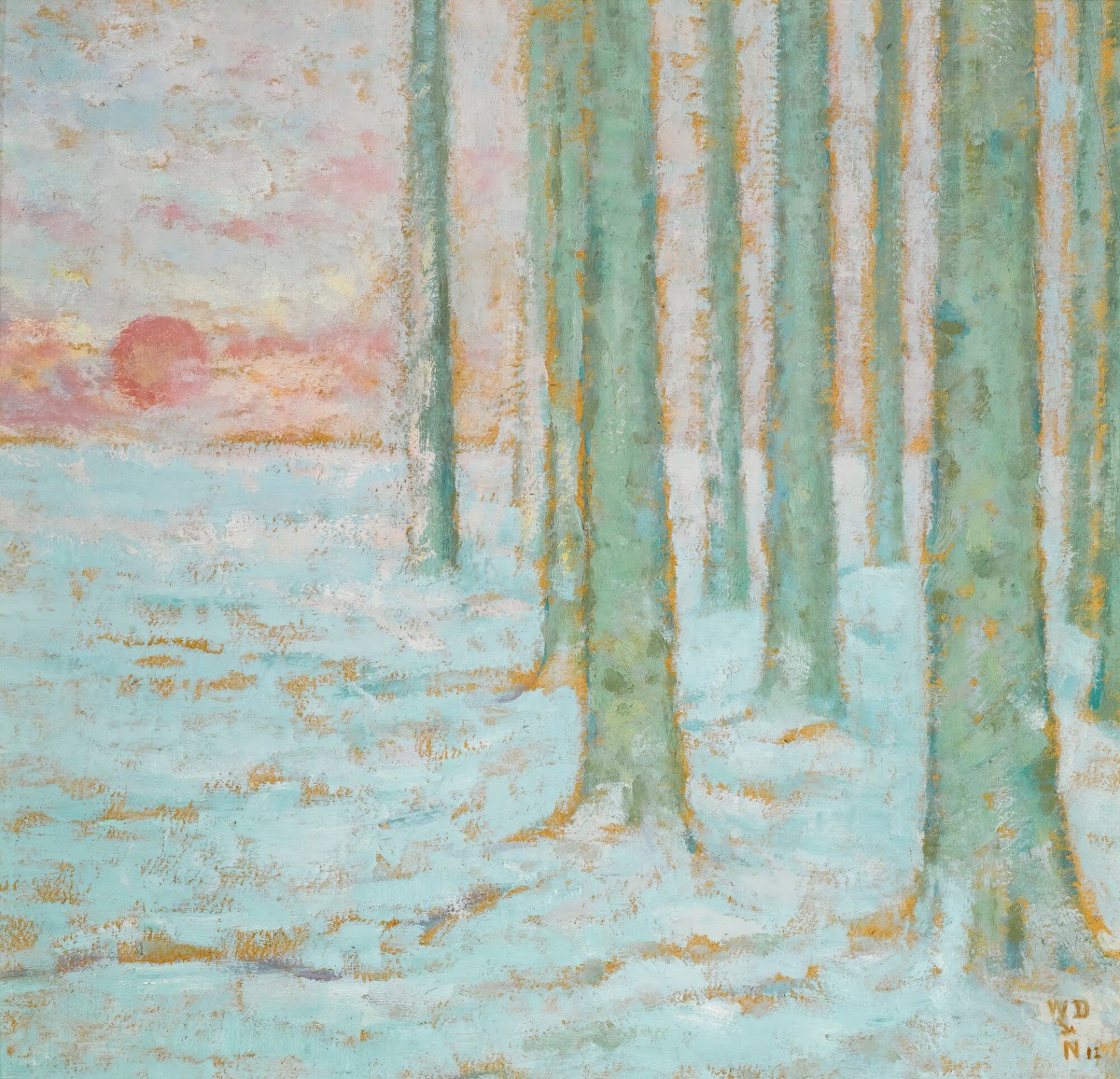 Hiver Dans La Foret 1912