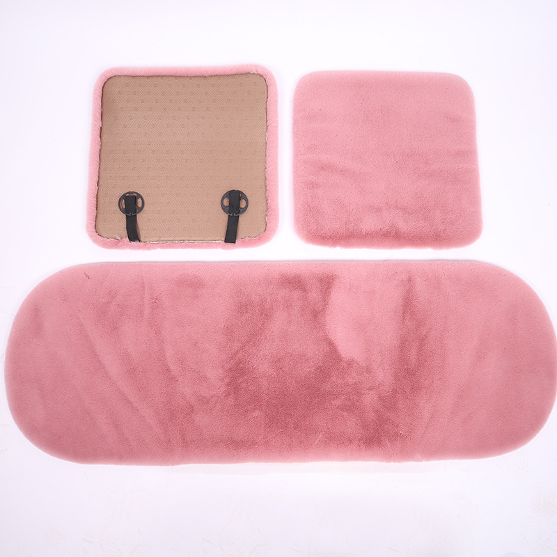 Plush Car Seat Cushion, Winter Edition