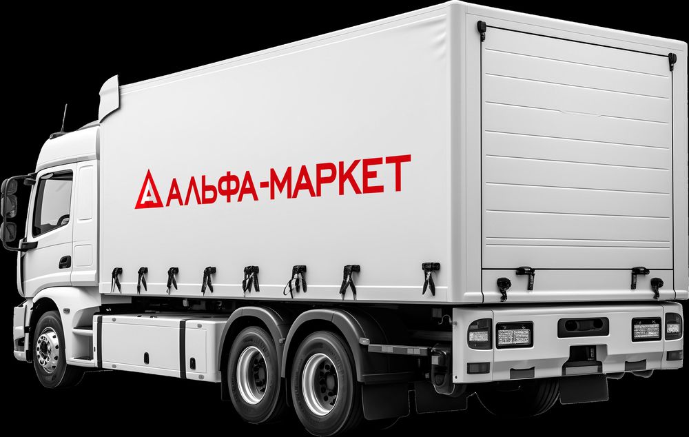 Грузовой автомобиль доставки материалов