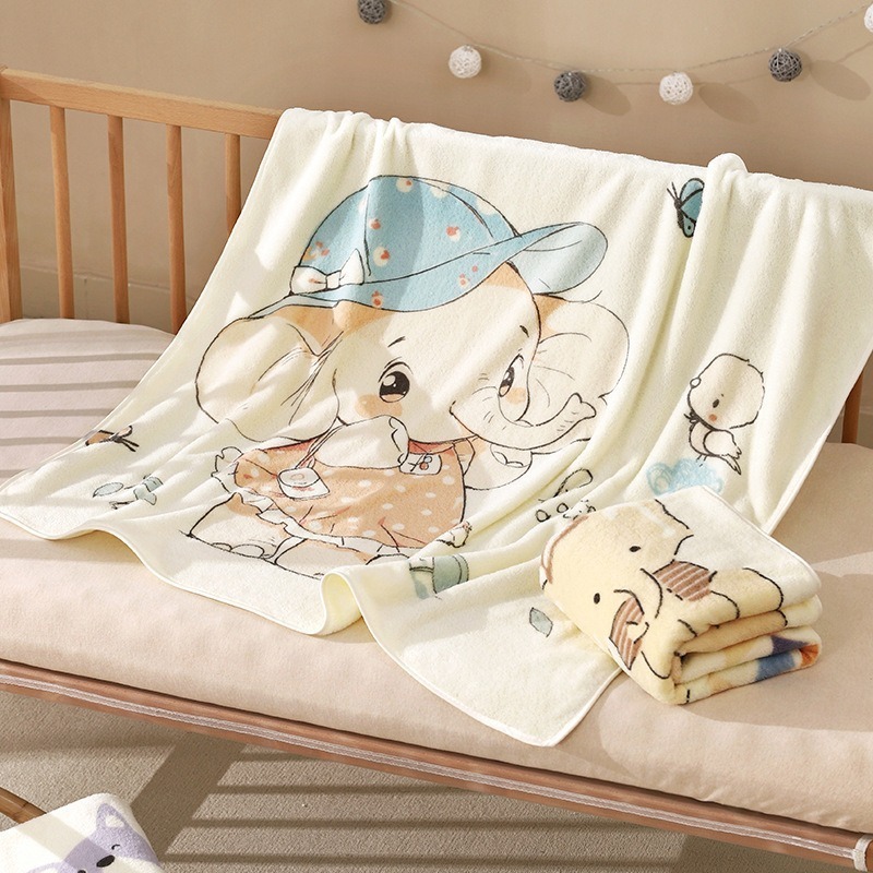 Babydecke aus Korallenfleece, 80×80 cm
