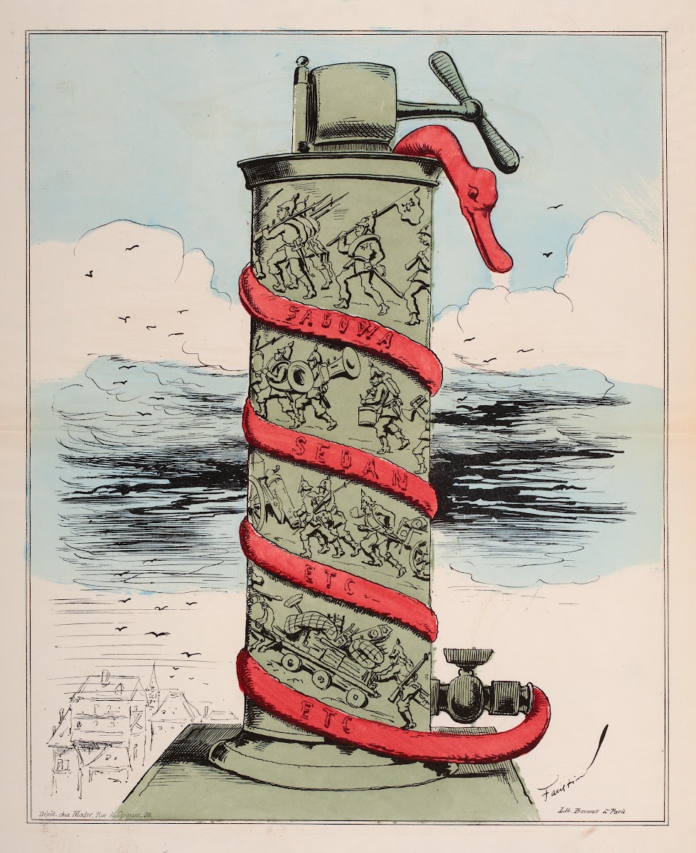 1871 par Faustin Pour servir à parpétuer la mémoire de loccupation prussienne