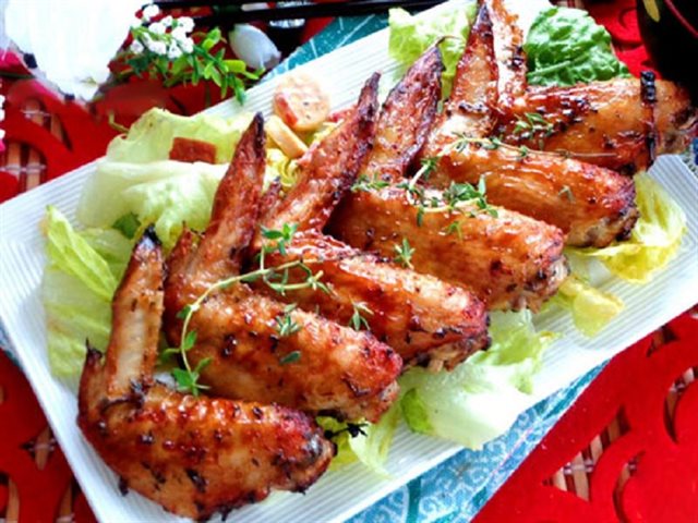 Cánh Gà Nướng Thơm Lừng