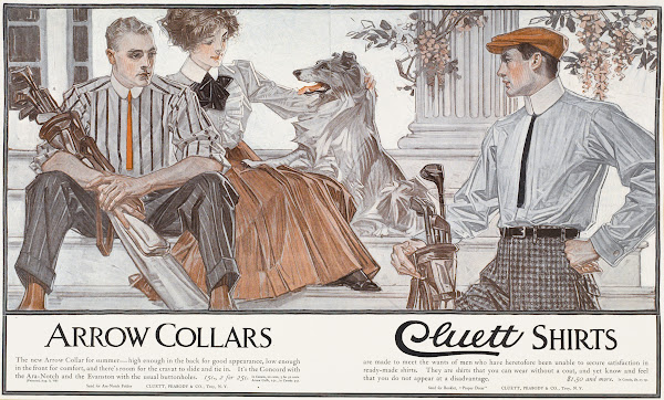 Arrow collars Cluett shirts 1895   1917