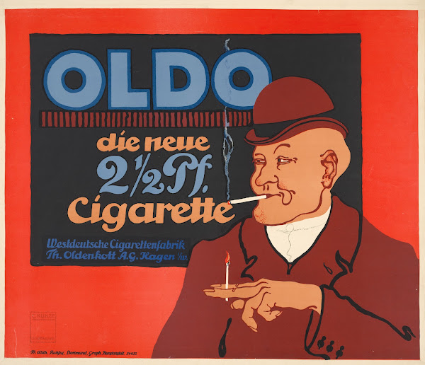 Oldo Die Neue 2 12 Pf Cigarette Westdeutsche Cigarettenfabrik Th Oldenkol Und AG