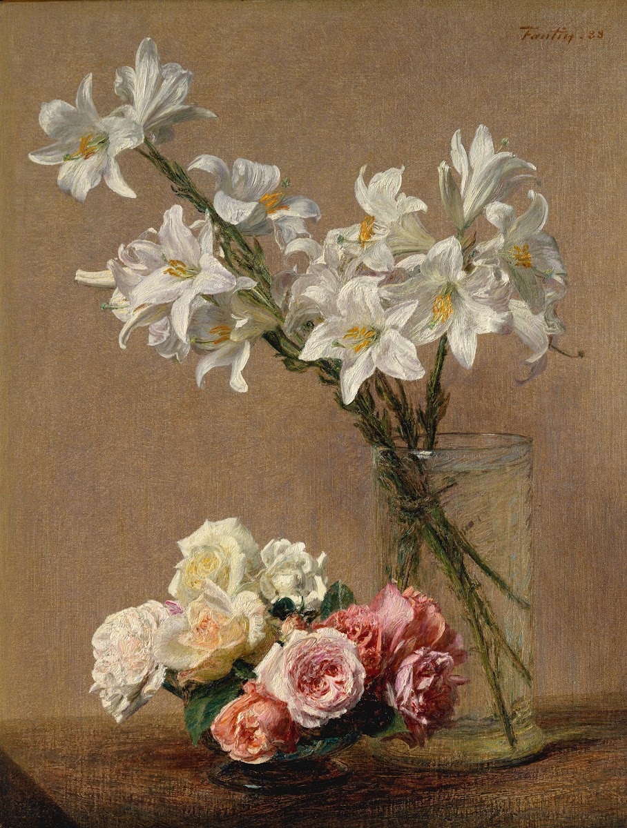 Roses and Lilies 1888