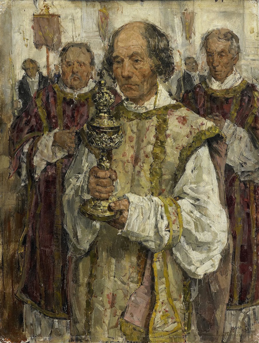 Procession in the Old Catholic Church in The Hague 1881