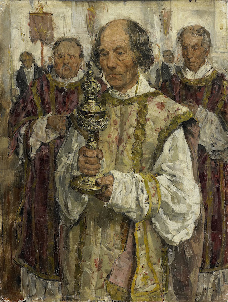 Procession in the Old Catholic Church in The Hague 1881
