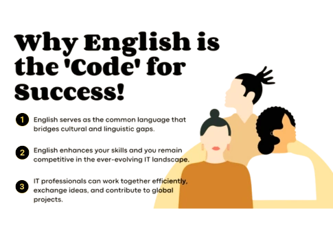 Spoken English course BIT,Why English is the 'Code' for Success!, English as a Global Language, English for IT Professionals, English Language Learning, English Language Improvement, English Language Practice, English Language Proficiency, English Language Skills, English Language Fluency, English Language Mastery