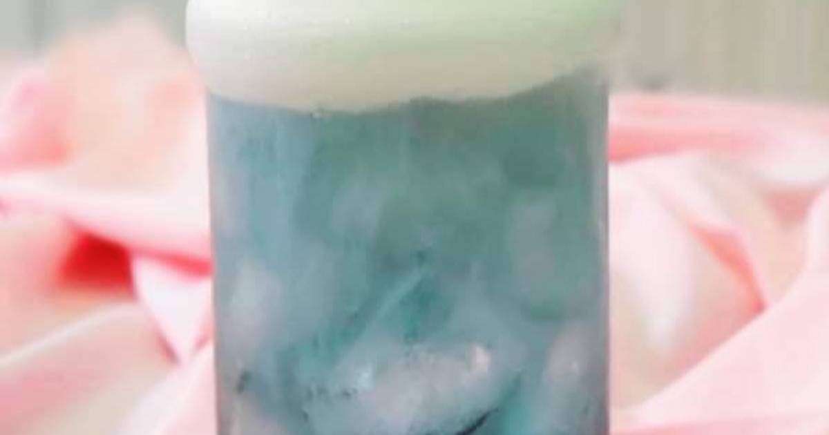 Machiatto hoa đậu biếc