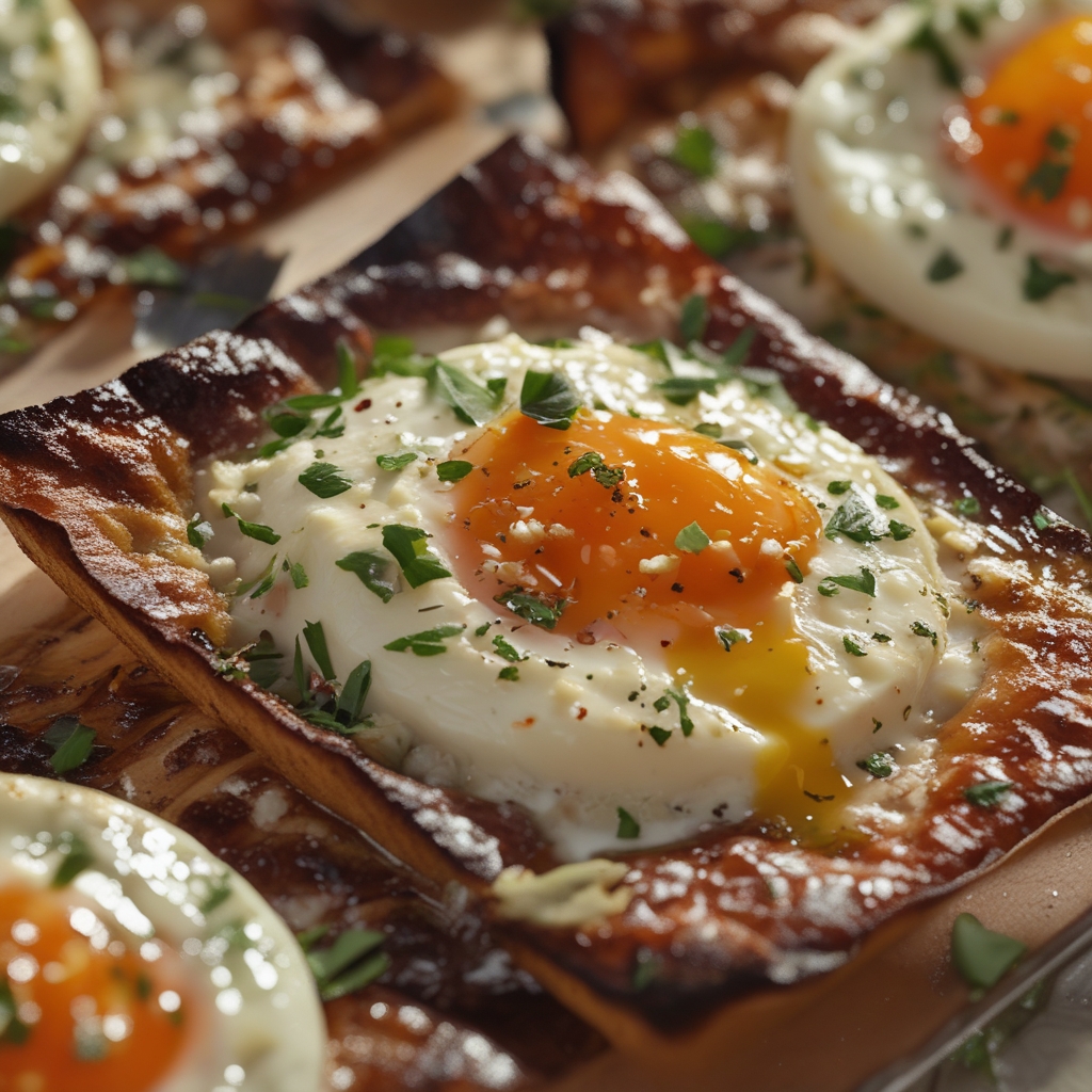 Baked Feta Eggs Recipe - Easy, Creamy, and Flavor-Packed Breakfast finished