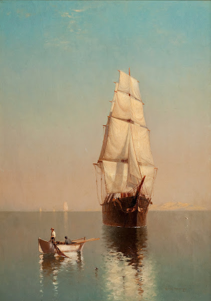 Waiting for a Breeze circa 1890