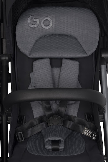 Stroller for twins Easy-Go Echo 2024 black