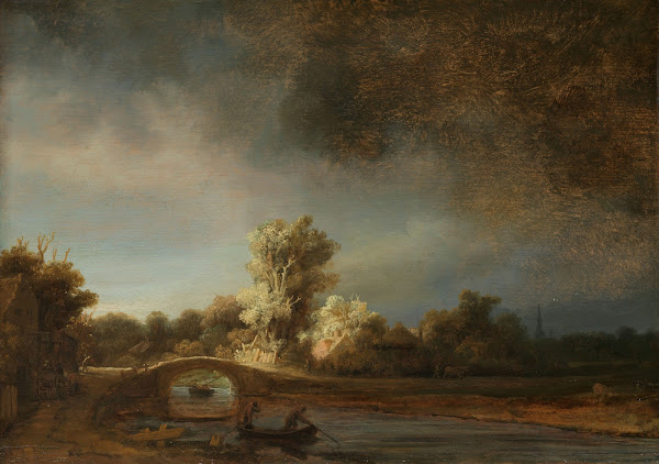 Landscape with a Stone Bridge c 1638
