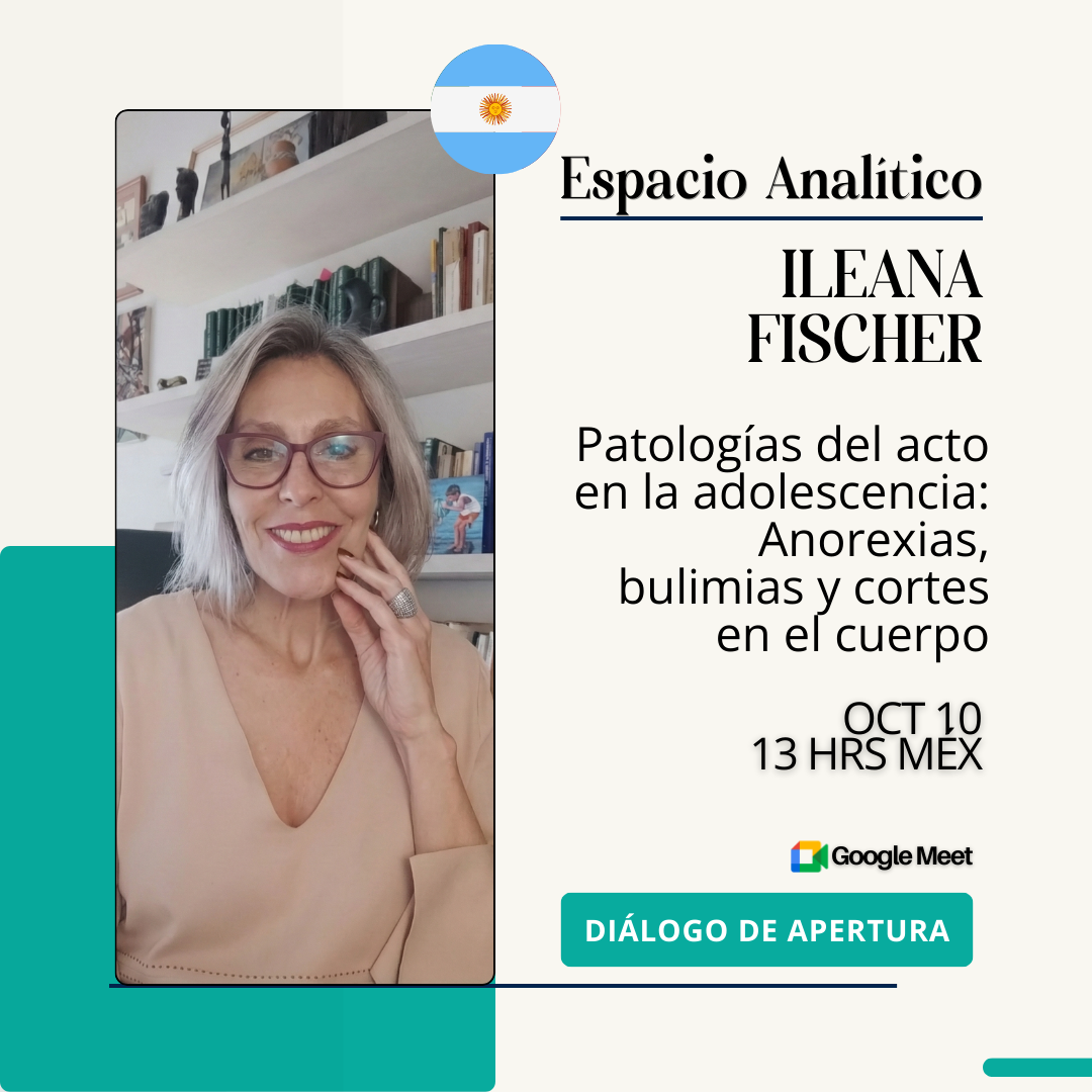 Flyer del curso con Ileana Fischer