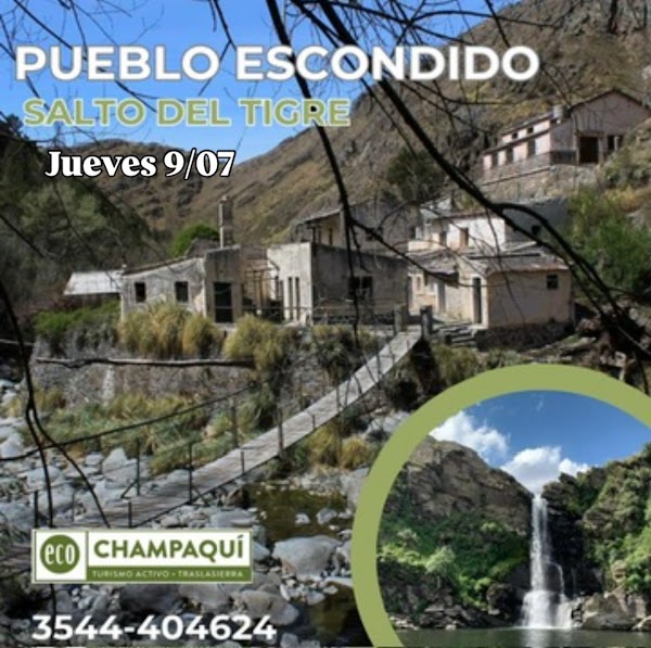 Excursión a Pueblo Escondido y Salto del Tigre