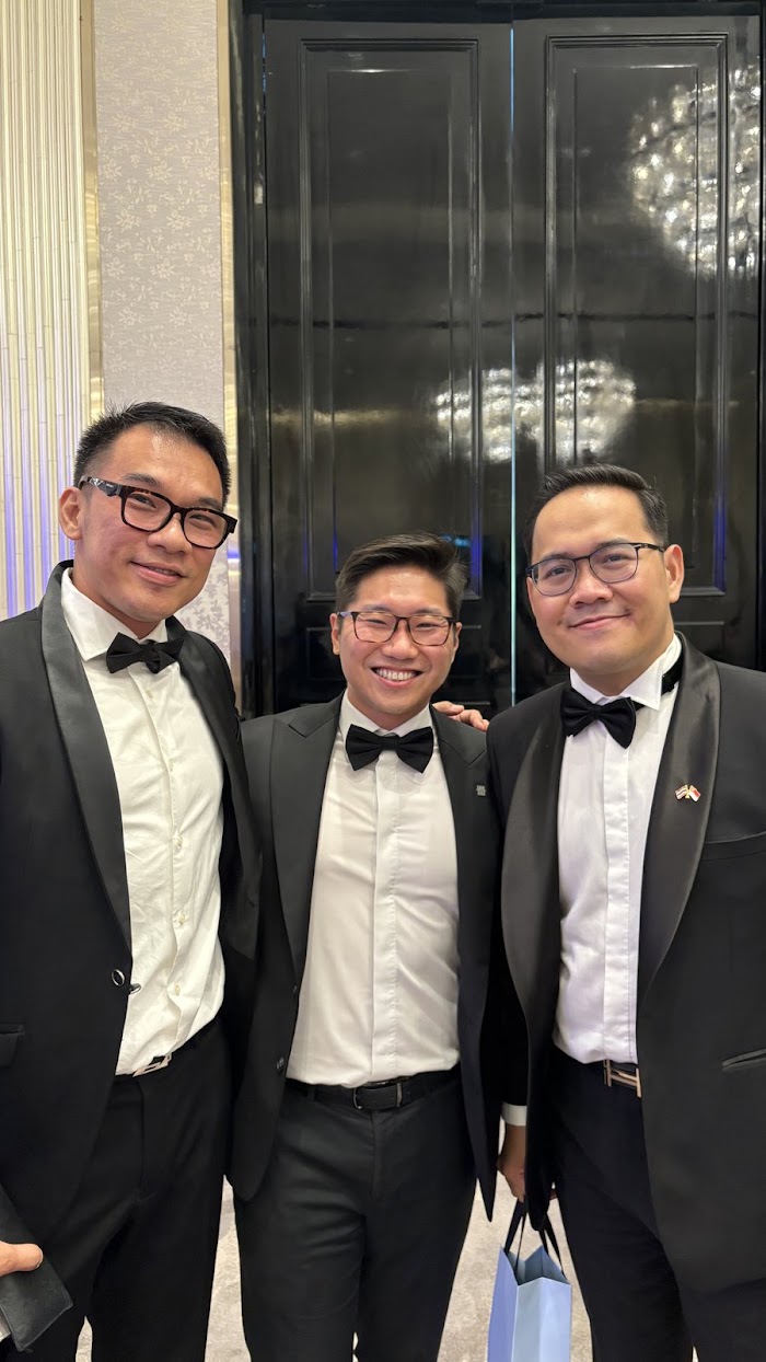 Business leaders at a chamber event in Bangkok