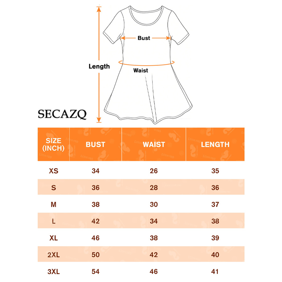 Short Sleeve A-Line Skirt