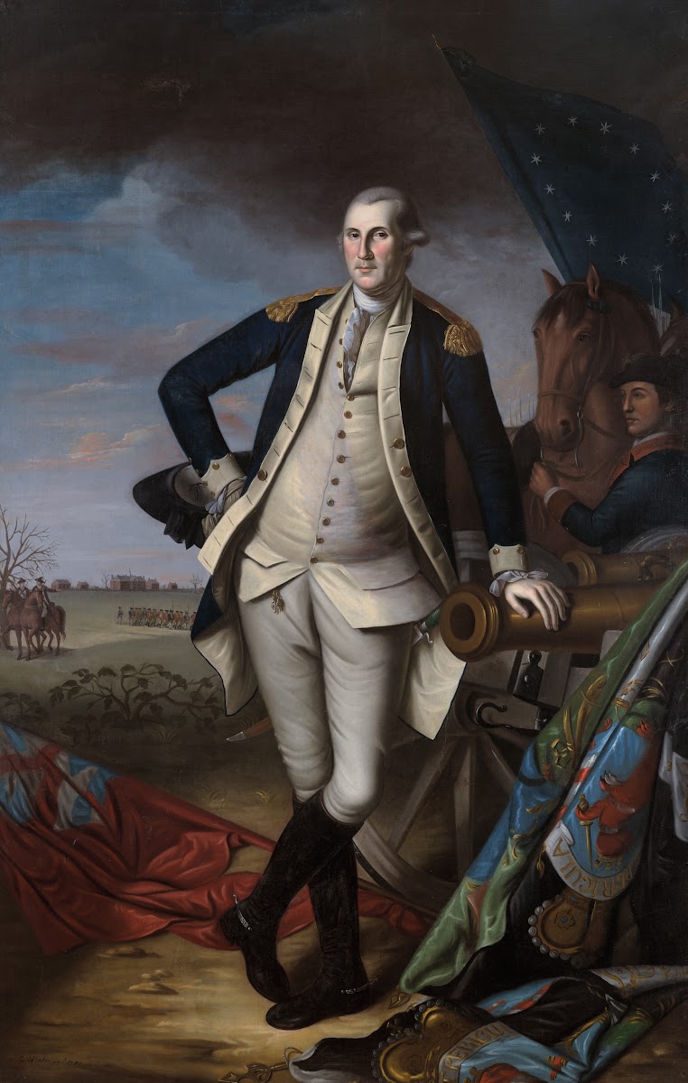 George Washington at the Battle ofPrinceton 1781