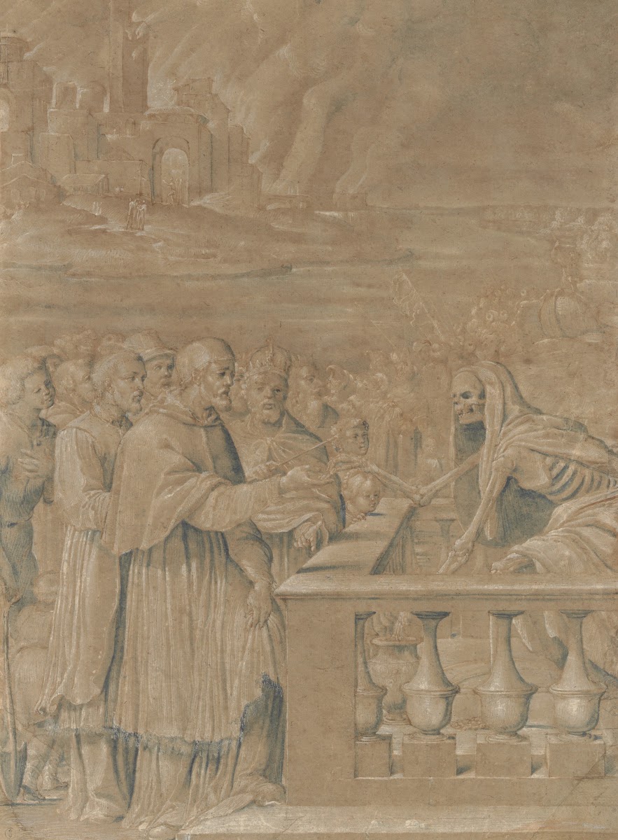 Allegory Of The Triumph Of Death Over Church And State Ca 153844