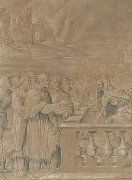 Allegory Of The Triumph Of Death Over Church And State Ca 153844