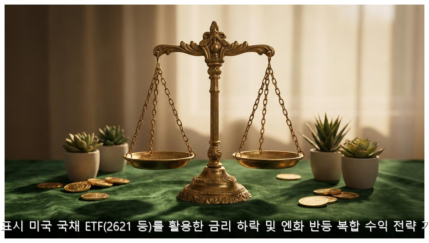 엔화 표시 미국 국채 ETF(2621 등)를 활용한 금리 하락 및 엔화 반등 복합 수익 전략 가이드 핵심 안내 및 분석 인포그래픽 (4)