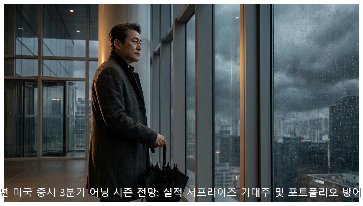 2026 미국 증시 3분기 실적 전망 및 리스크 헤지 전략 핵심 안내 및 분석 인포그래픽 (6)