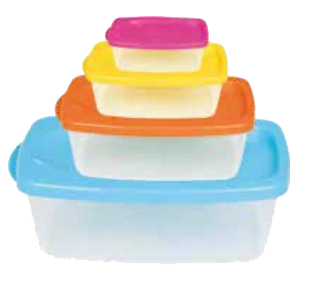 Milano Rectangular 4 Piece Set