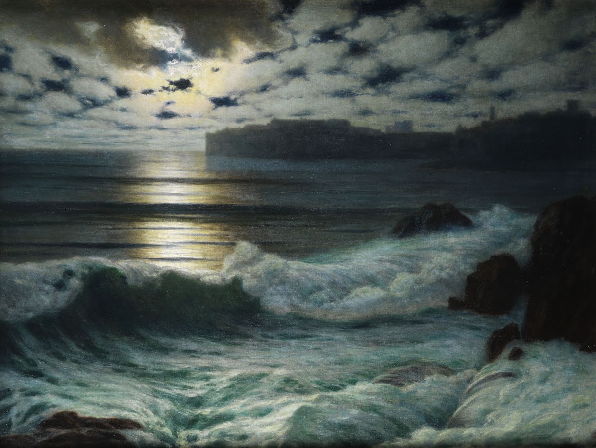 Dubrovnik bei Mondlicht 1915