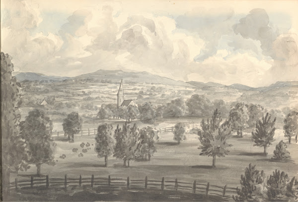 From Window at Garnestone 1824 to 1832
