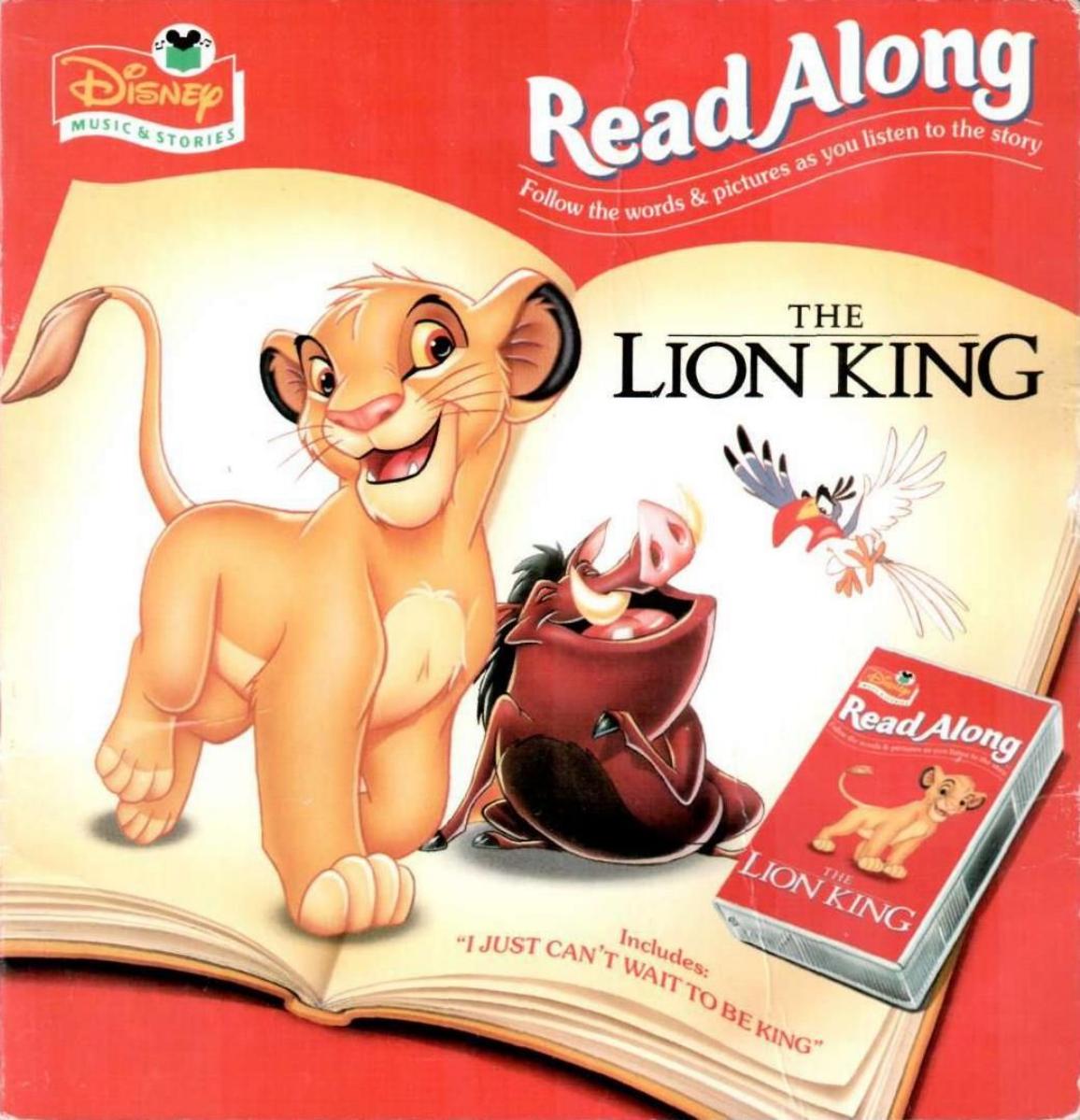 Bìa The Lion King Read Along