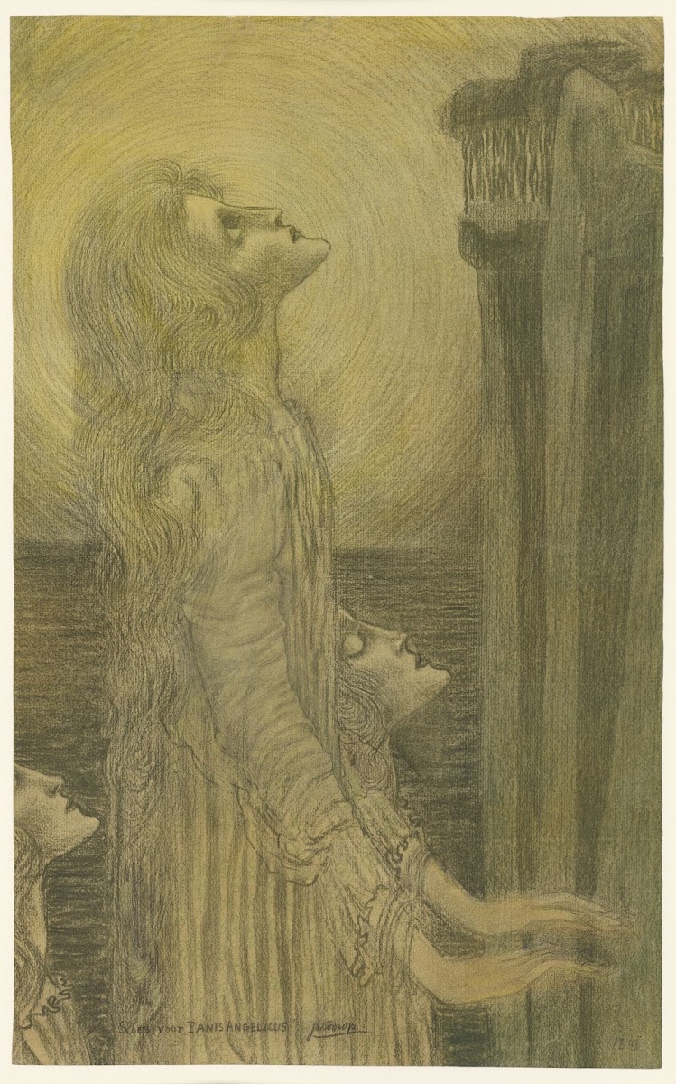 Schets voor Panis Angelicus 1898