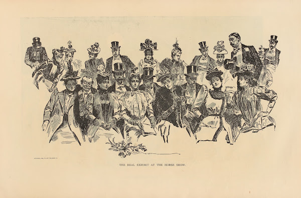 The real exhibit at the horse show 1893 1900