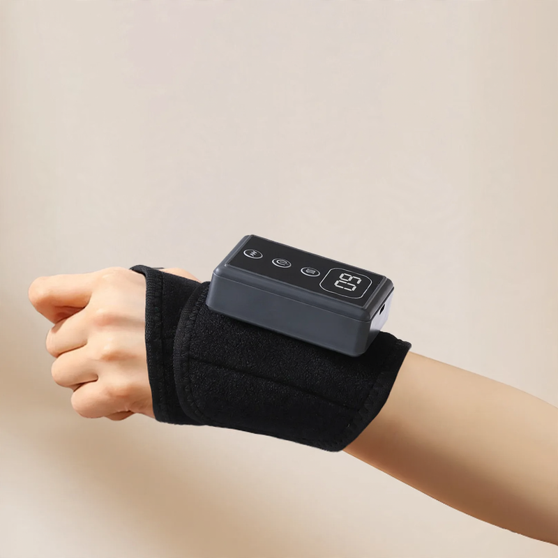 Wrist heat massage device with timer
