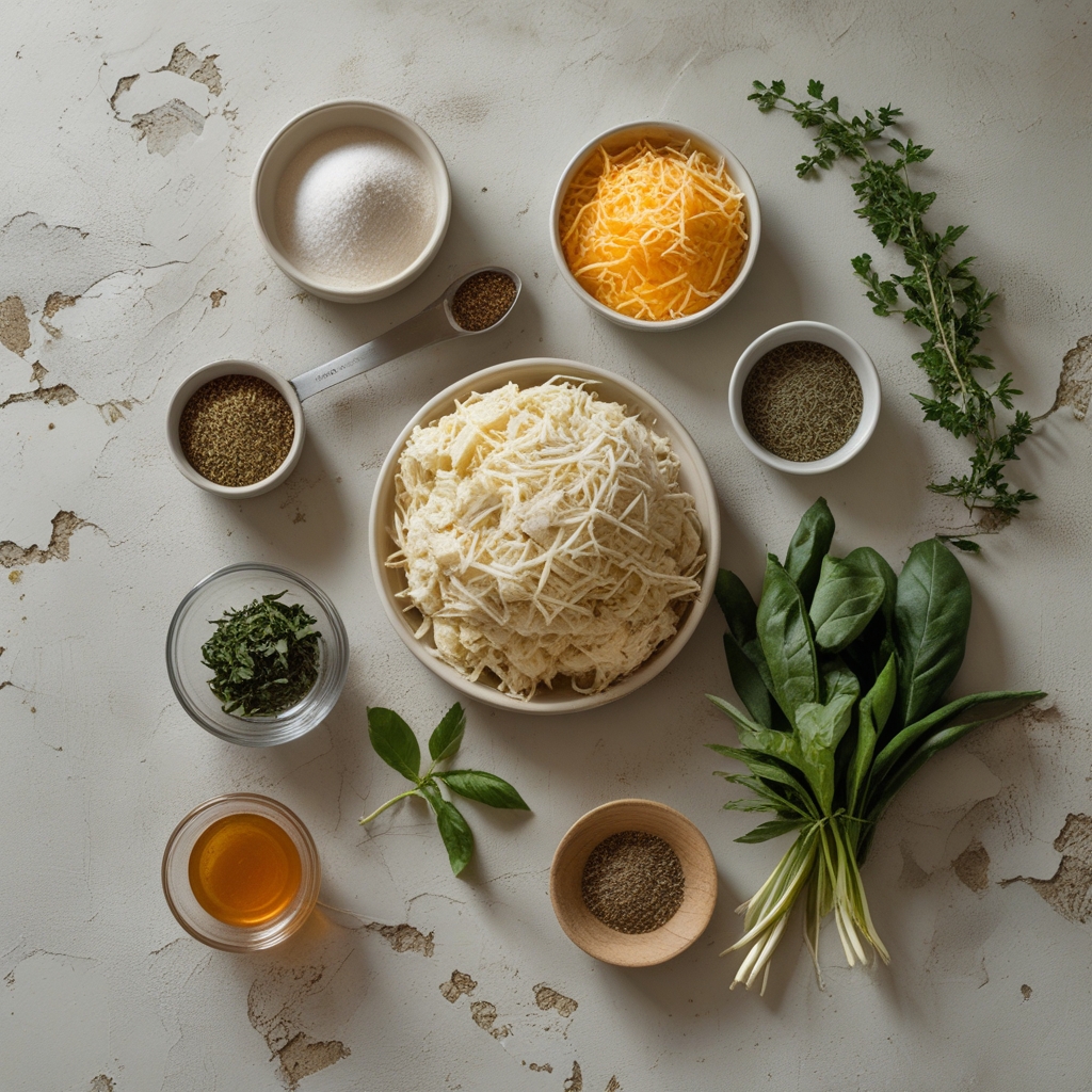 Ingredients for Can You Make Cheesy Italian Herbs Bread In 1 Hour? Quick & Easy Homemade Recipe