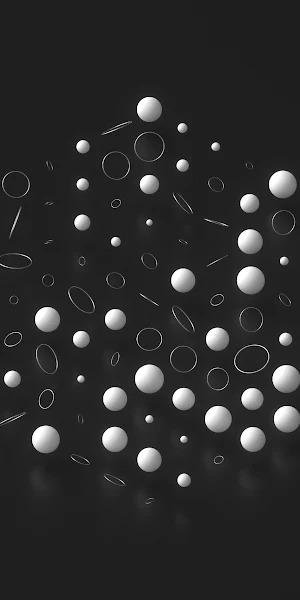 Shapes, Sphere, Reflection, Planet, Abstract 4K Wallpaper Background