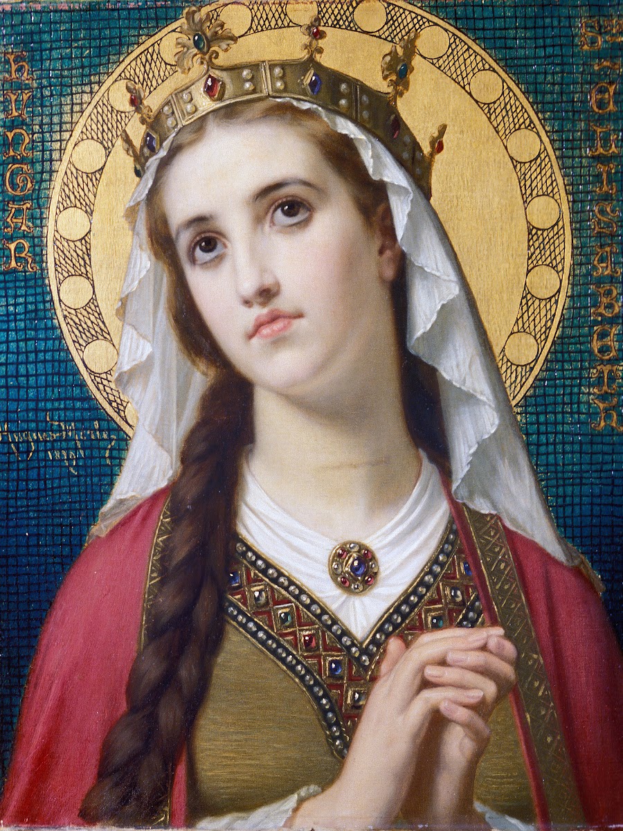 Saint Elizabeth Of Hungary 1879