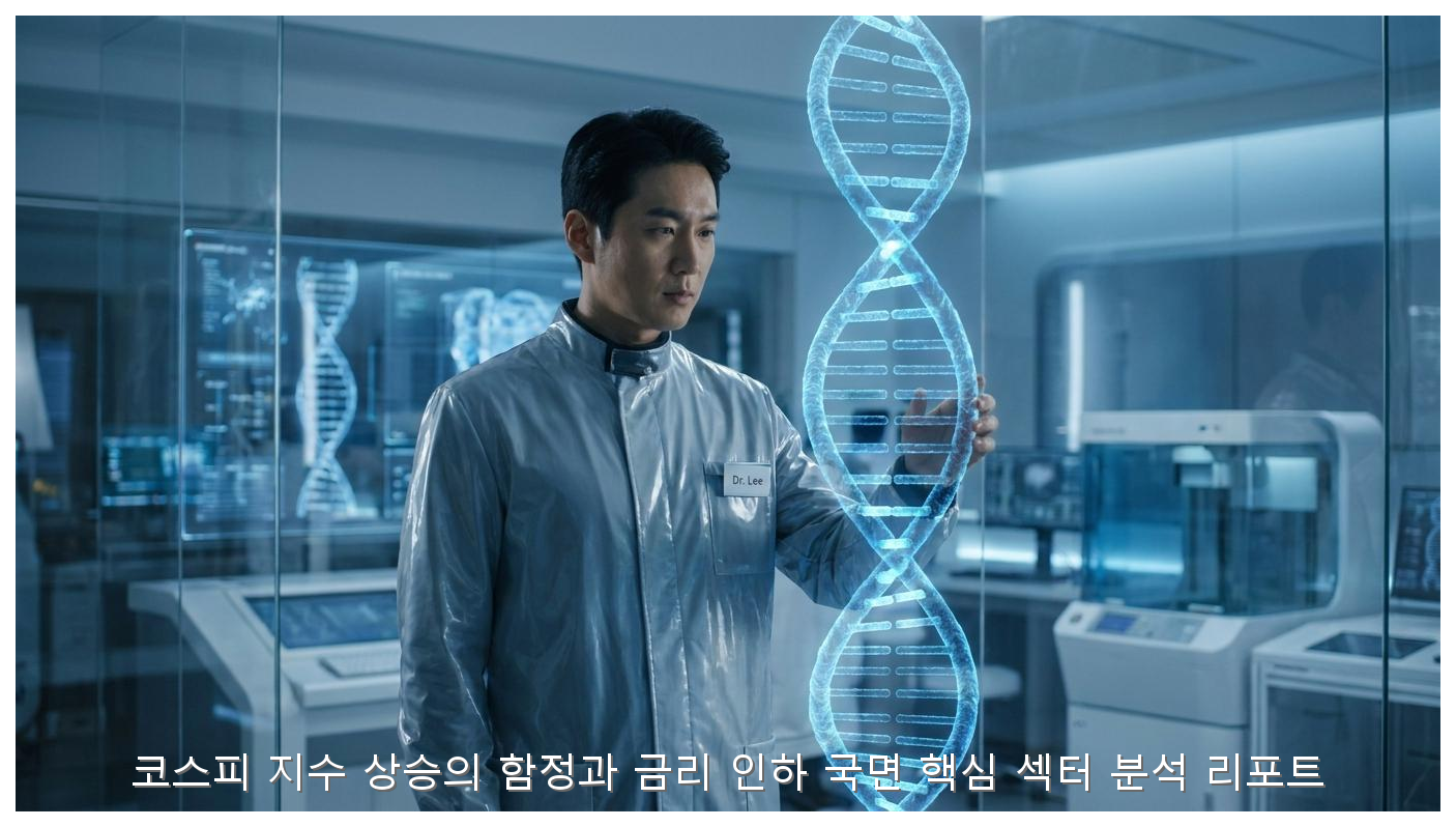 코스피 지수 상승의 함정과 금리 인하 국면 핵심 섹터 분석 리포트 핵심 안내 및 분석 인포그래픽 (8)