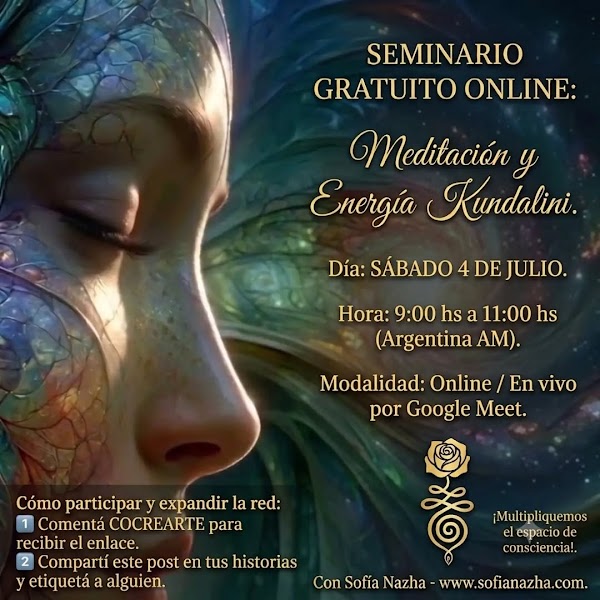Seminario de Meditación y Energía Kundalini