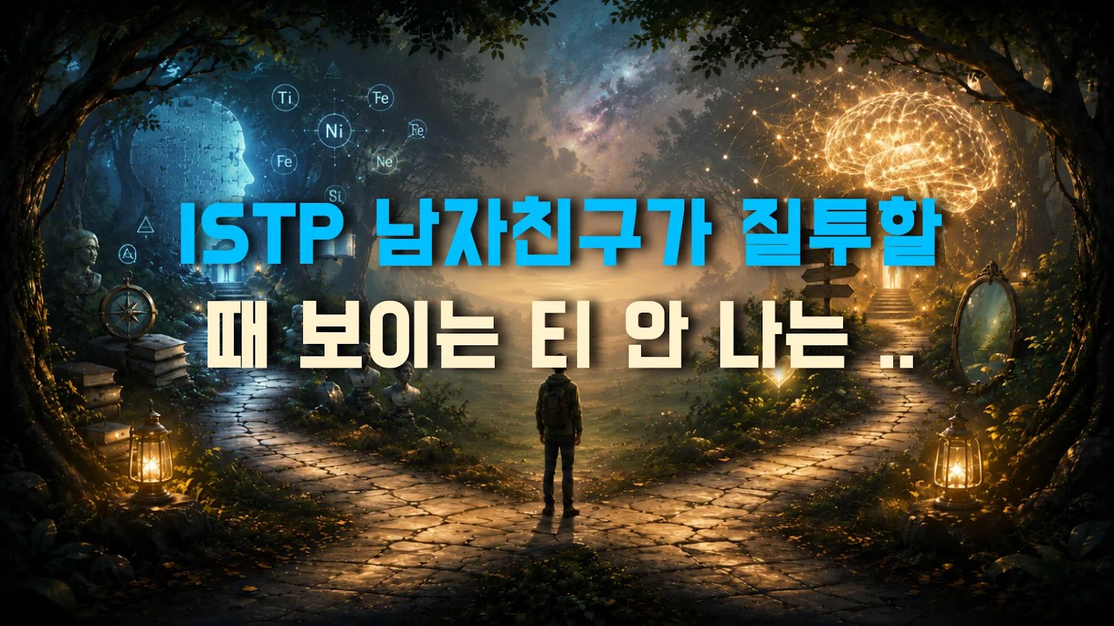 ISTP 남자친구가 질투할 때 보이는 티 안 나는 행동, 무심함 속 신호 읽기